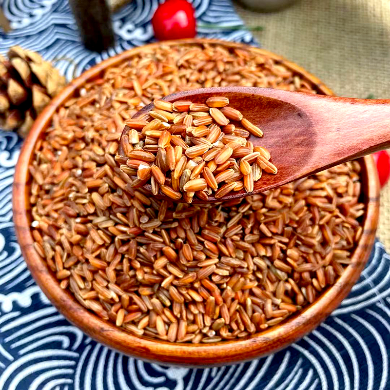 精选红米250g半斤新货红大米雪大米稻米血稻其它粮食