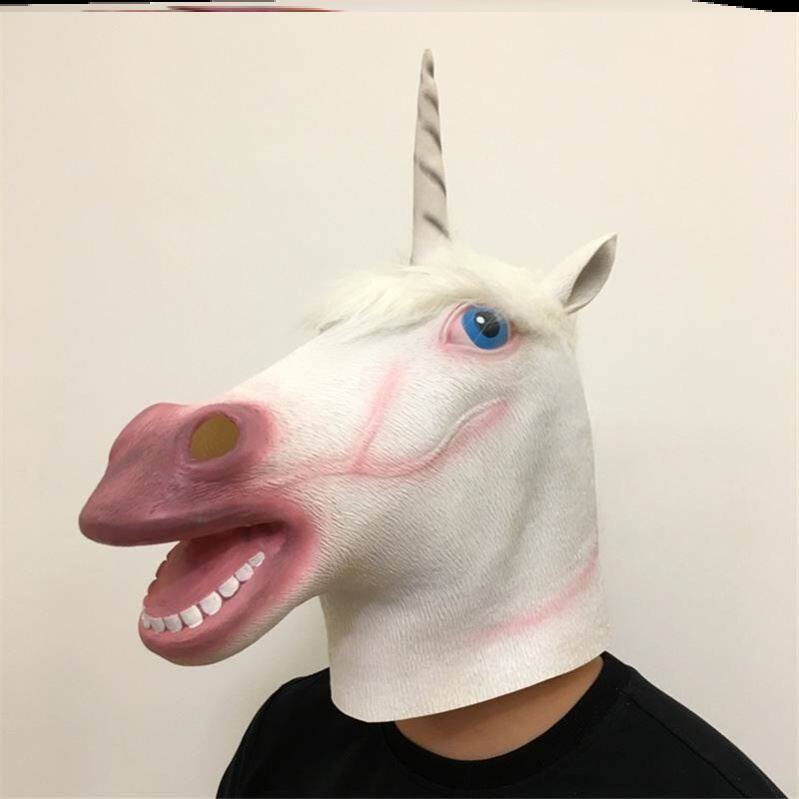 火星人鱼头网红头套绿色头怪面具抖音同款动物防风