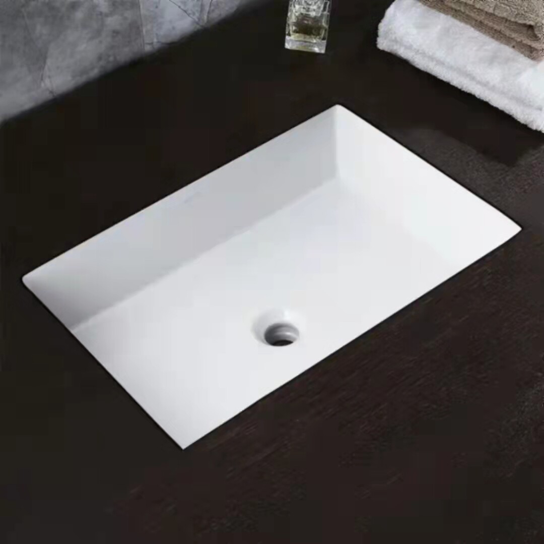 科勒台下k2882tk2889t长方形陶瓷嵌入式洗脸洗手盆家用洗面台下盆