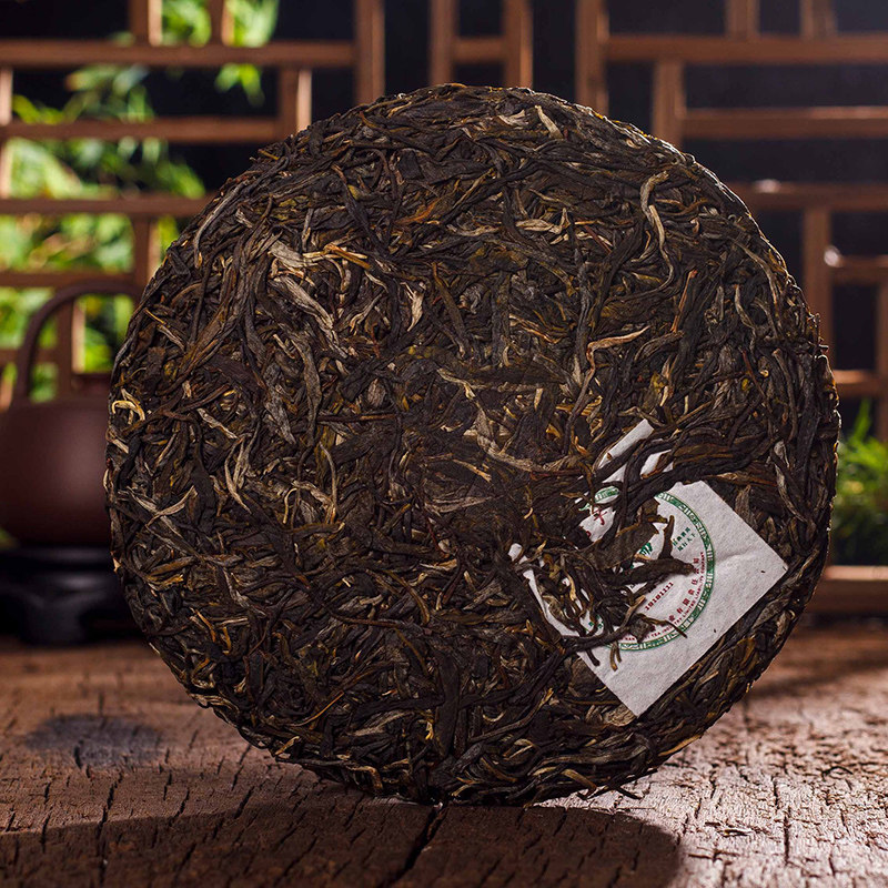 生茶饼整划算2499g爱茗普洱茶古韵云南七子饼茶普洱