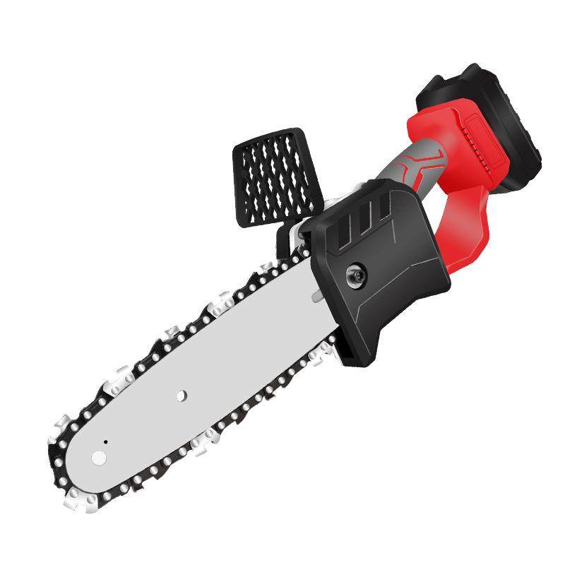 厂家直销10寸园林锂电锯无刷果树修枝电链锯8寸手持式伐木工具