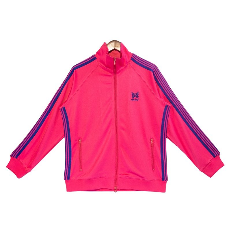 needles蝴蝶刺绣织带日系外套运动套装拼接男女夹克