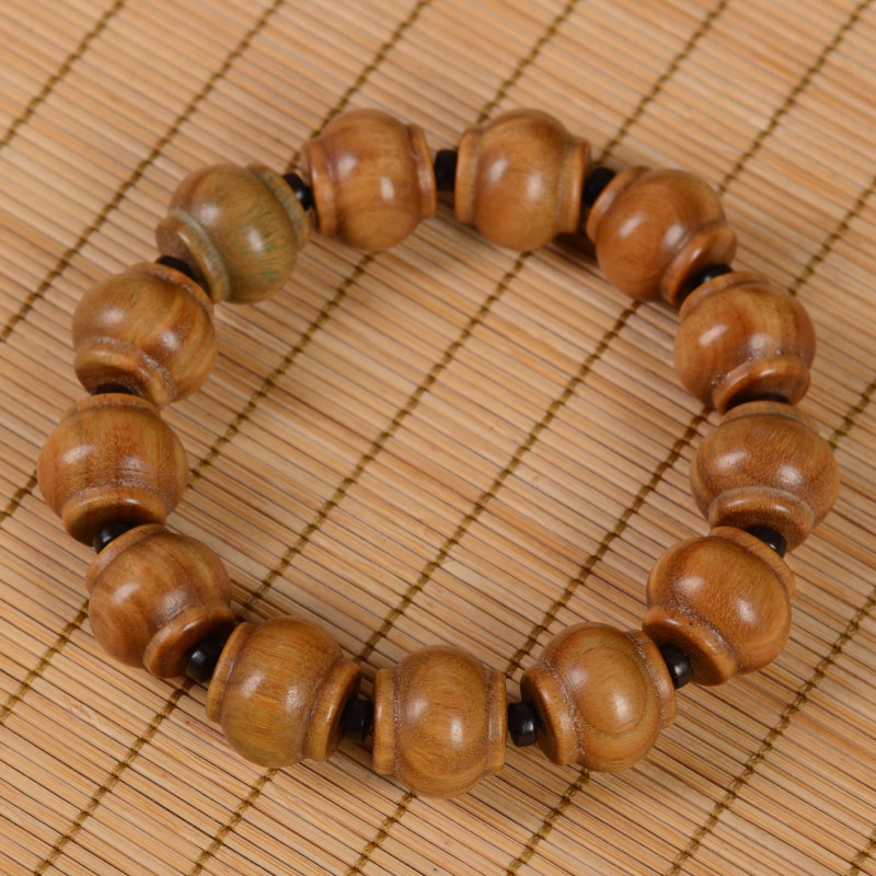 文玩男女阿根廷檀木灯笼珠手串佛珠檀香香木手链小众木质珠串