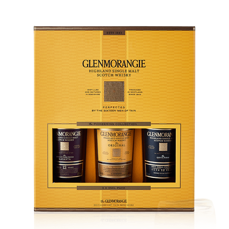 格兰杰单一麦芽进阶威士忌甄选礼盒盒装350ml威士忌