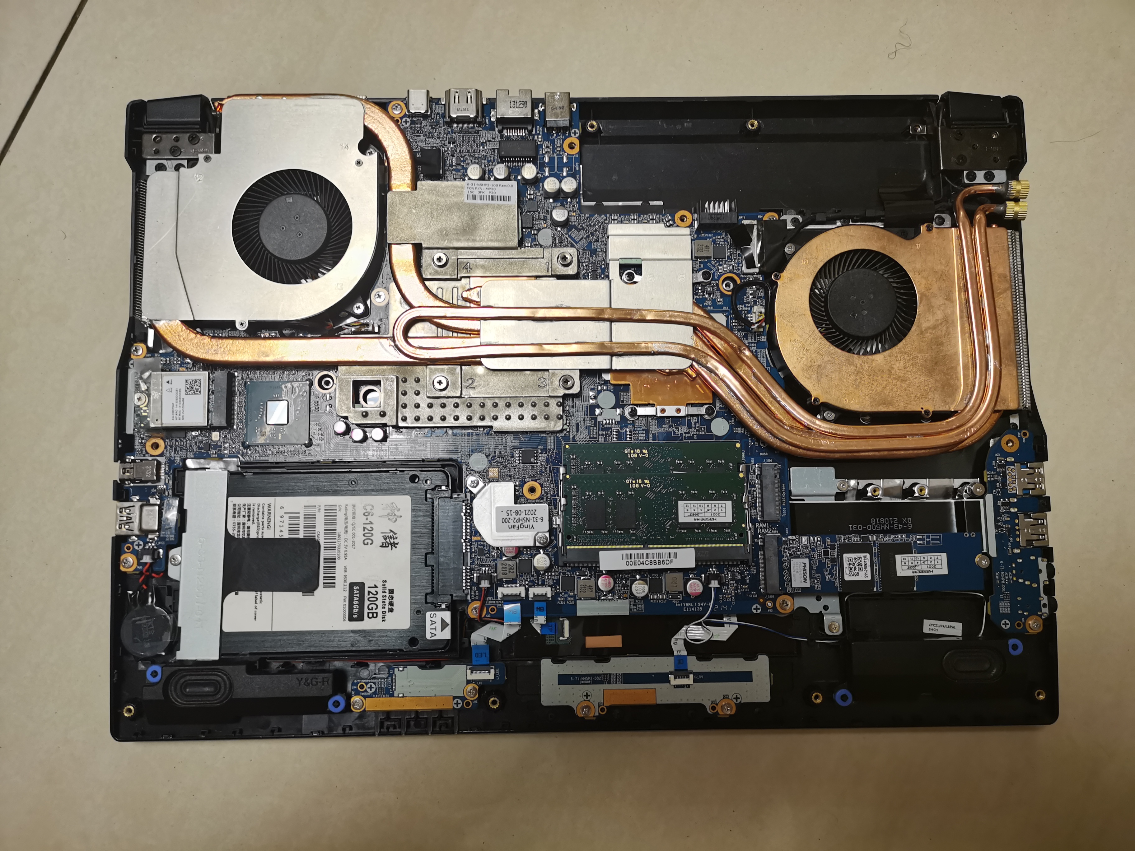 水冷笔记本神舟战神z7z8散热系统可拆卸接口水循环笔记本散热器