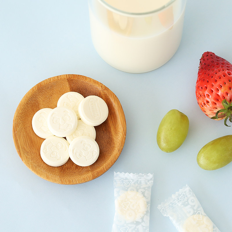 小火车托马斯益生菌奶片儿童压片糖果独立小包包装奶片