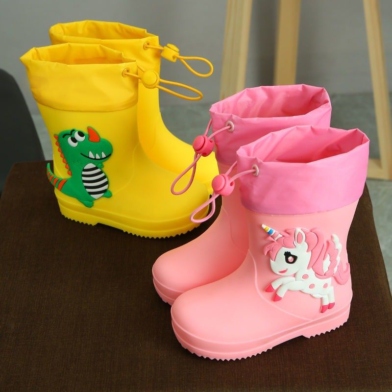 回力儿童雨鞋防滑宝宝小孩女童幼儿园女款小童雨靴