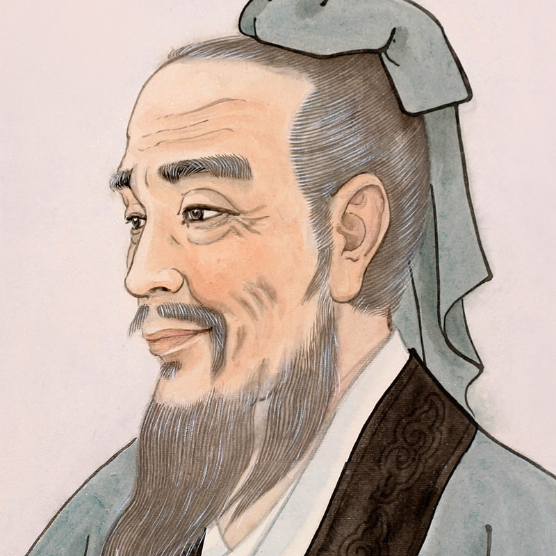 医圣张仲景卷轴古代十大名医画像药店诊所装饰画国画