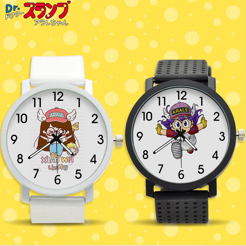 iq博士阿拉蕾动漫周边卡通中学生男女手腕腕表石英表动漫手表