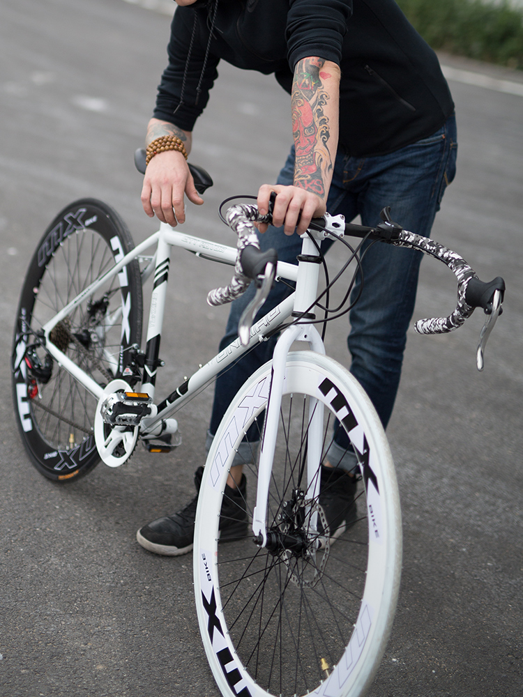 捷安特官网死飞自行车实心胎男公路活飞变速手刹公路自行车