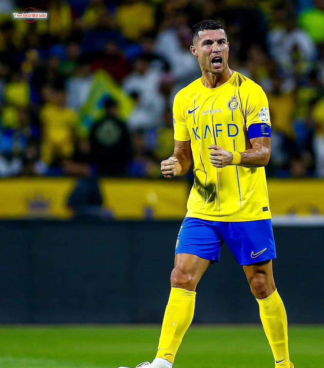 正品沙特2324赛季利雅得胜利7号c罗球衣主场客场短袖球员版足球服