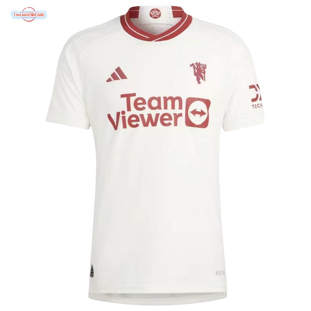 曼联第二客场球衣10号拉什福德2324正品球员正版长袖足球服7芒特