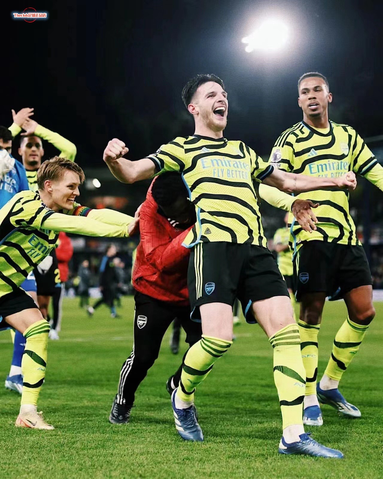 阿森纳球衣2324客场短袖球员版8号厄德高41号赖斯足球服马丁内利