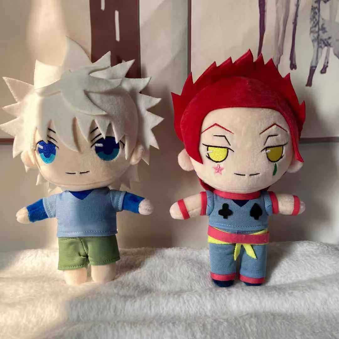 卡通动漫周边全职猎人奇犽毛绒玩具西索公仔小杰毛绒玩偶cosplay配件