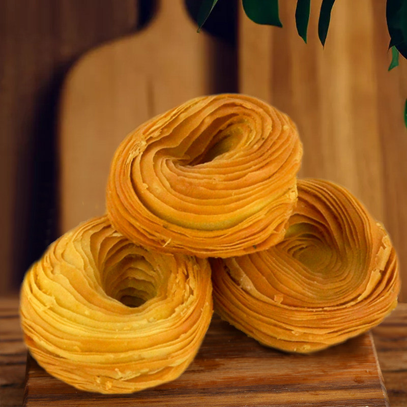 大救驾传统糕点月饼零食点心烧饼千层酥饼茶点香安徽淮南寿县特产