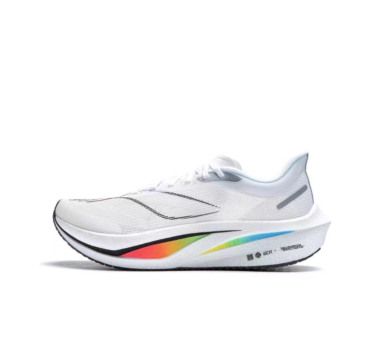 李宁飞电4challenger碳42一体男竞速中考透气低帮减震跑鞋armu005