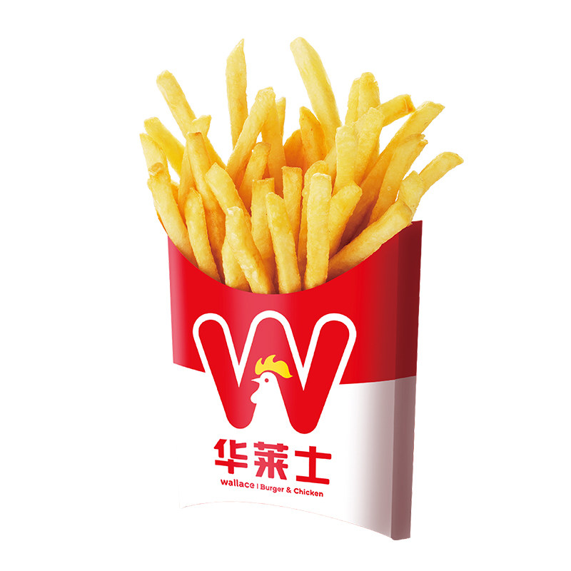 华莱士薯条(大份)单次电子券兑换券 5.8元