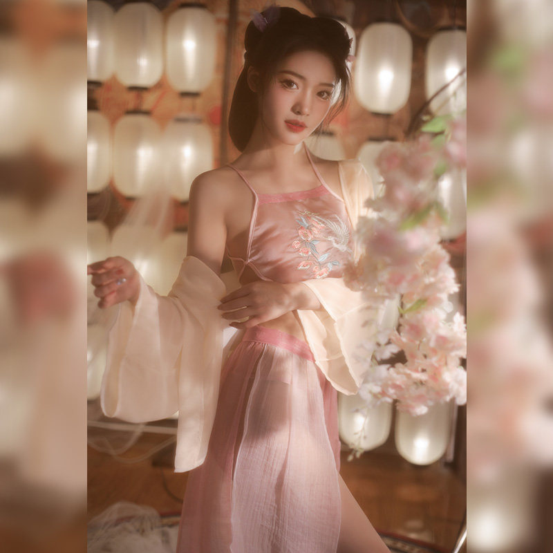 古风汉服性感睡衣纯欲高品质趣味内衣床上古典睡裙