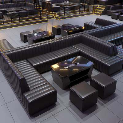 定制家庭ktv沙发酒吧歌厅包厢转角嗨房ul卡座