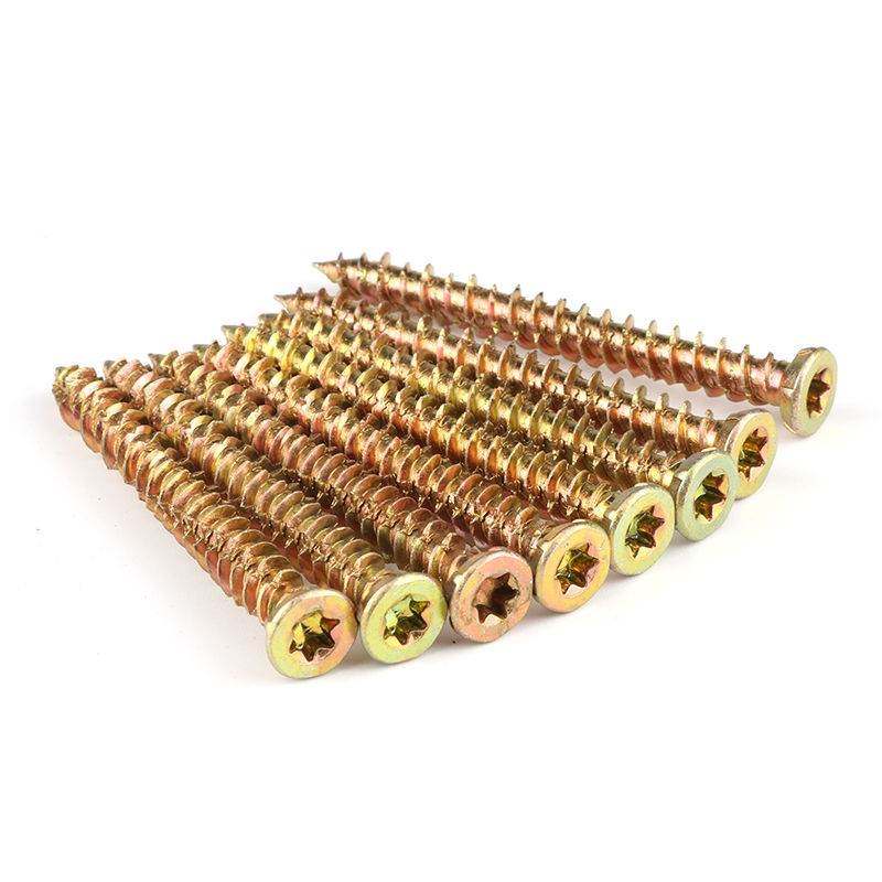 t30梅花槽内六角沉头自攻自切螺丝钉德式泥土螺钉