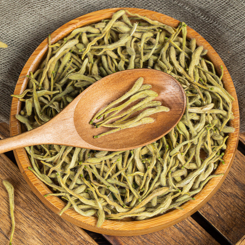 金银花新货50克中药材精华金银花茶带毛杂质婴儿金银花