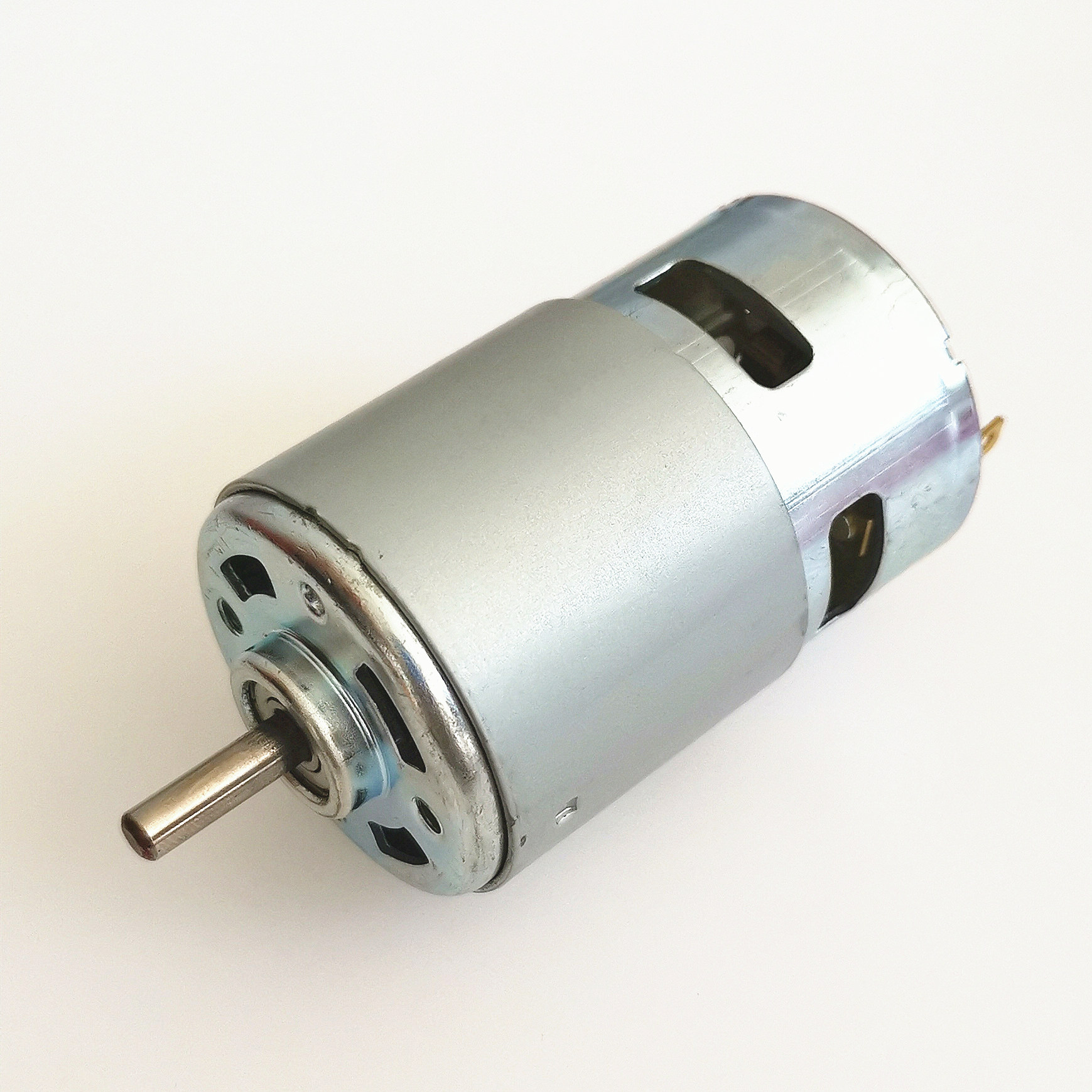 795电机大功率直流12v24v大扭力775台锯纯铜马达圆林双轴承发电机