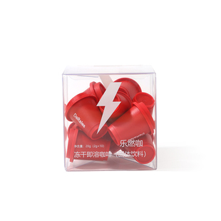 derales乐燃咖阿拉比卡咖啡粉精品冻干冷萃咖啡粉咖啡液2g*10颗装