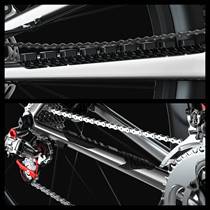 ENLEE bike silicone chain protection post-pipe protection chain patch mountain road car lower fork sticker anti-scraping