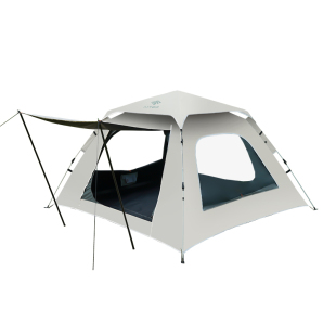 爱拓户外露营黑胶帐篷便携式折叠全自动加厚防晒防雨装备野餐野营