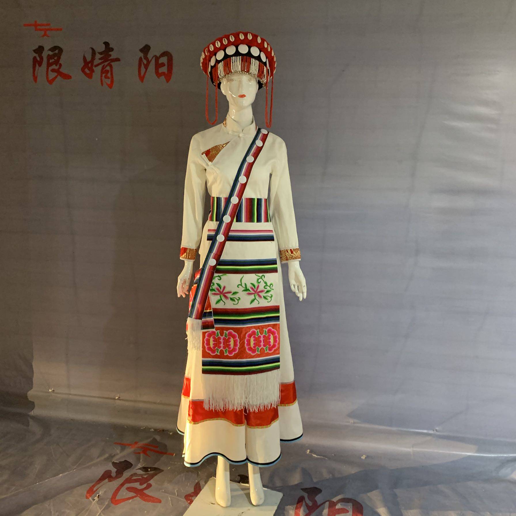 云南怒江傈僳族哦乐服饰民族服装头饰正品新款女装更多舞蹈配饰