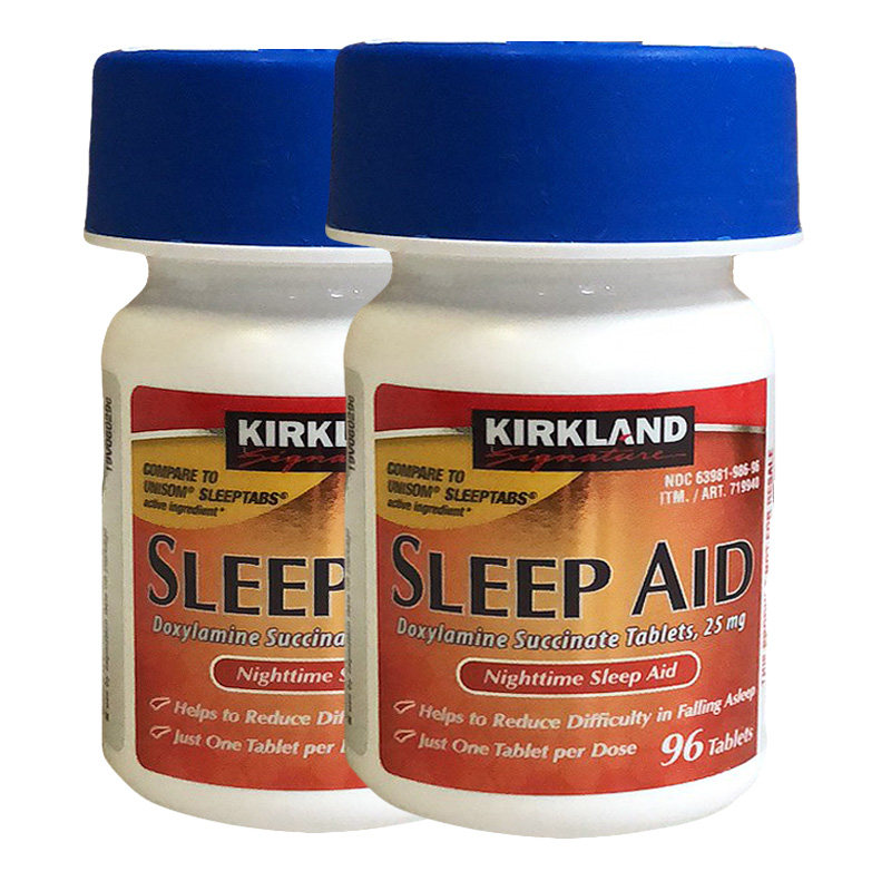 保税美国kirkland柯蓝柯克兰睡眠宁眠宁素睡眠保健品