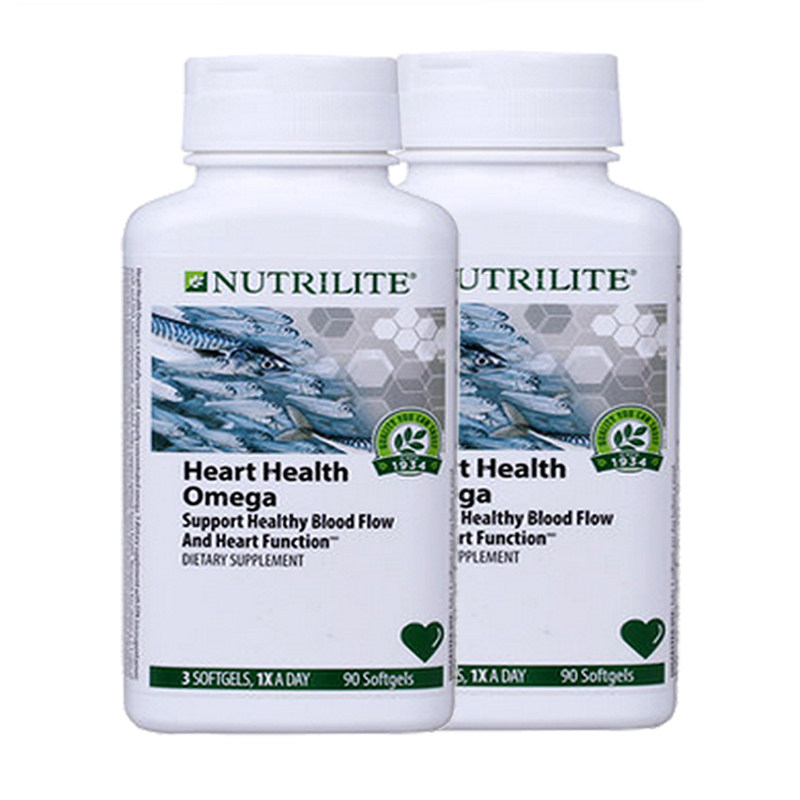 2瓶美国直邮amway安利纽崔莱护心鱼油深海鱼油epa鱼油