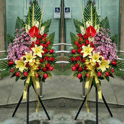 上海北京高端乔迁庆典年会开张开业花篮同城演唱会发布会送花商务用花