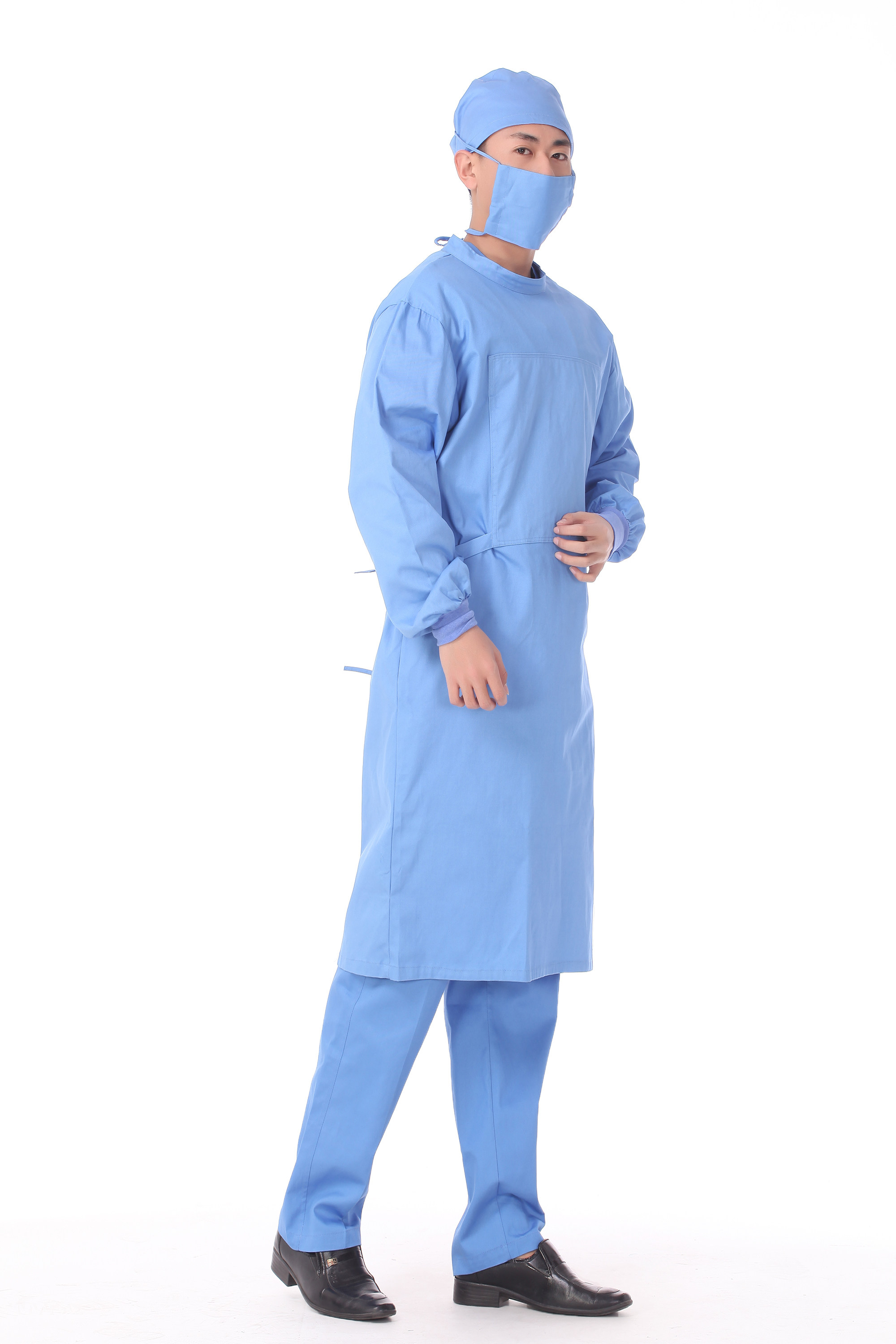 手术全棉男女医护长袖洗手衣刷手服手术室反穿医护制服