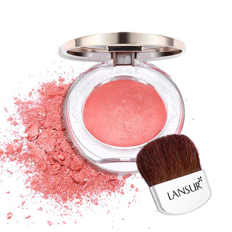 兰瑟可圈可点烤粉腮红胭脂面部提亮肤色修颜不脱腮红