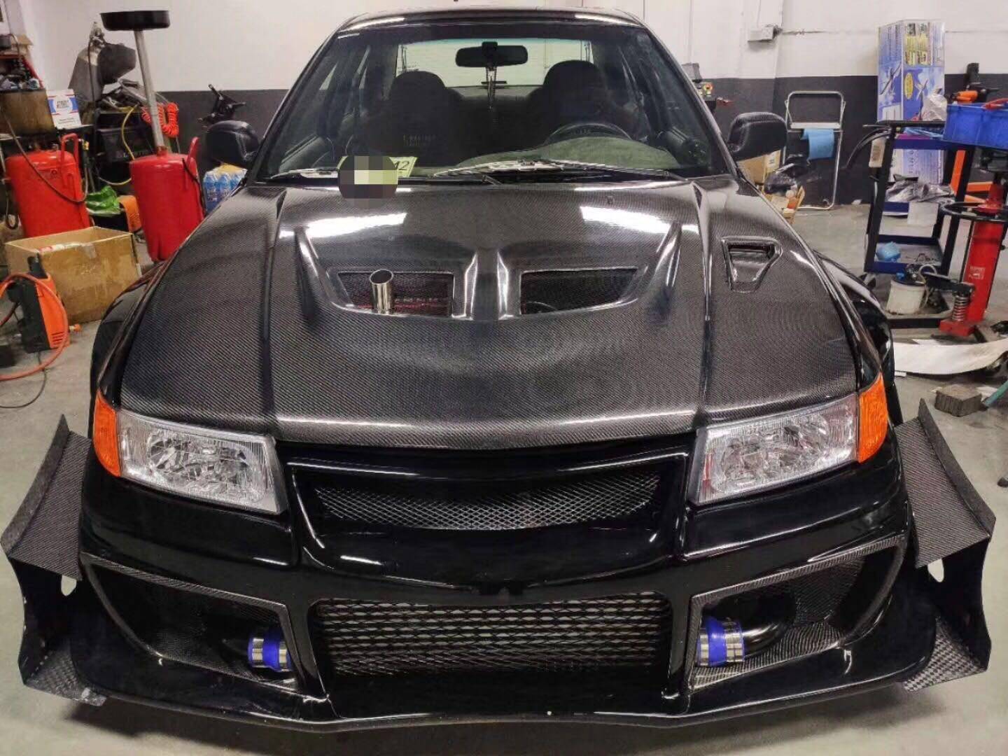 香港topmix包围东南菱帅汽车改装evo前杠定制汽车包围