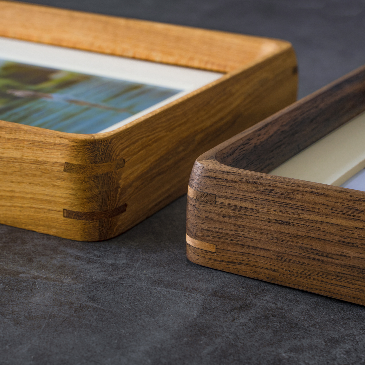 高端榫卯实木免费照片情侣儿童写真相框摆台相框