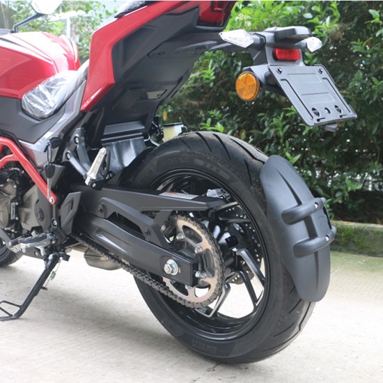适用于豪爵dr300摩托车挡泥板挡水加长挡泥dr250改装挡泥板