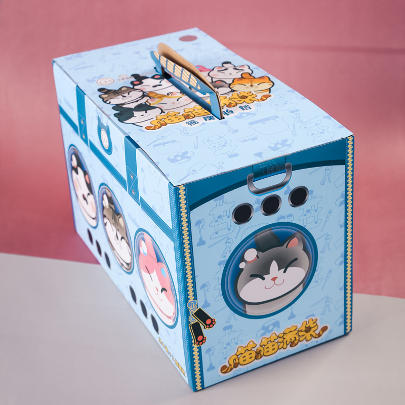 铃铛玩悦正版actoys盲盒第二蛋蛋可爱胖猫公仔潮玩盲盒