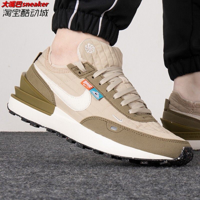 nike耐克男鞋waffleone轻便低帮耐磨透气运动跑步鞋