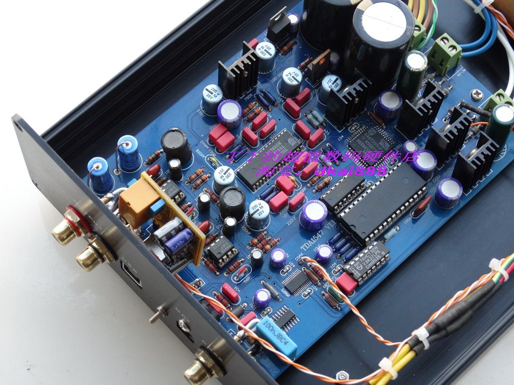 丁丁调音tda1547解码器解码器