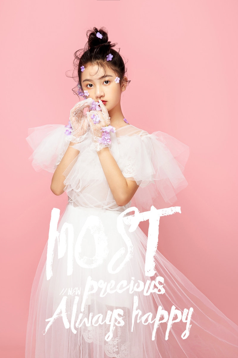 2021新款影楼儿童写真摄影服饰女大童时尚日系公主裙主题造型服装