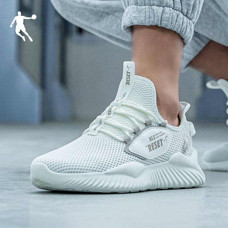 乔丹男鞋运动鞋2022夏季新款软底透气网面减震风轻便休闲品牌正品