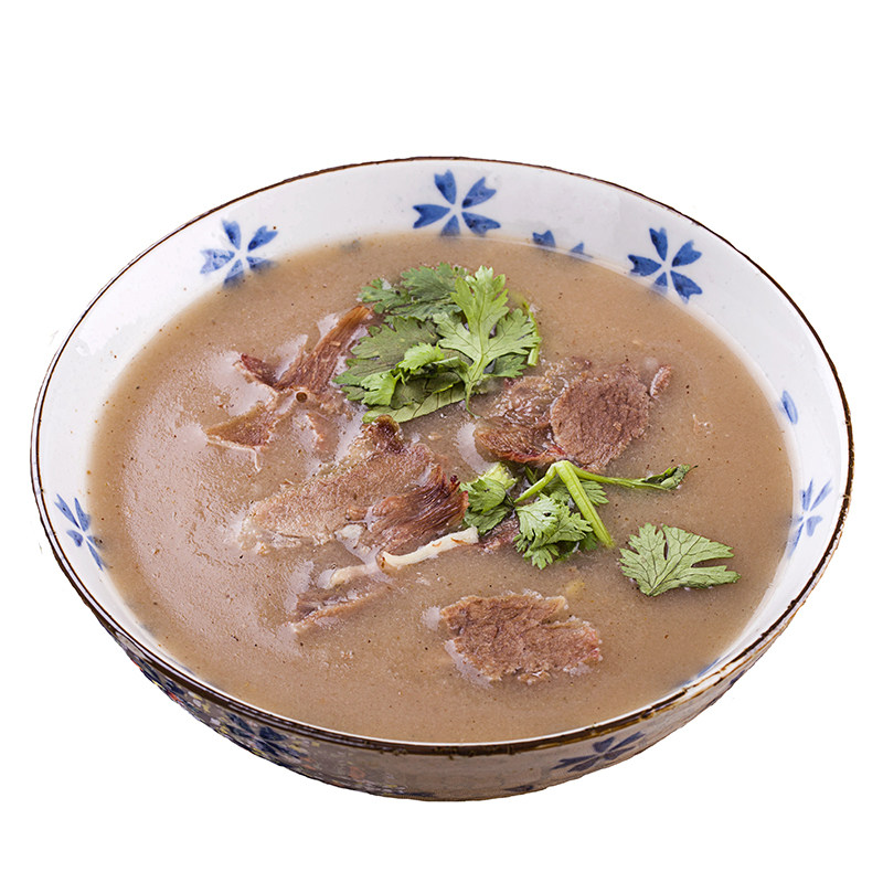 早餐中国临沂牛肉糁汤sa鸡肉糁羲之糁速食速食粥