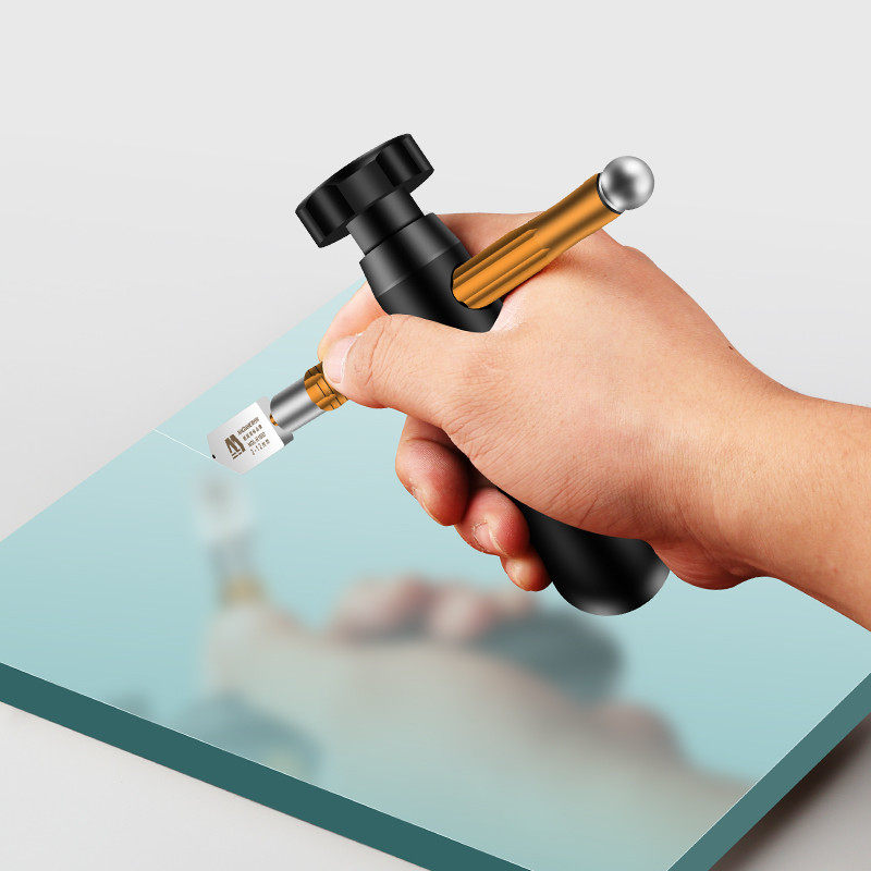 滚轮式玻璃刀进口手工德国原装瓷片切割刀正品专业划玻璃专用刀头