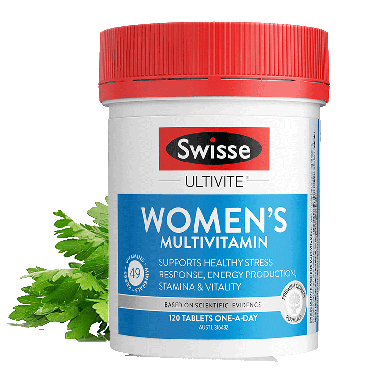 女性swisse斯维女士多维复合维生素120粒活力营养素复合维生素