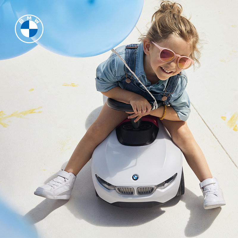 bmw宝马原厂德国进口儿童扭扭溜溜车3岁安全汽车文化产品