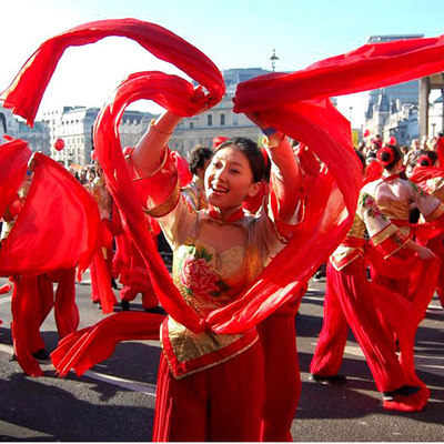 红绸舞蹈秧歌绸带绸子绸布彩带腰鼓绸丝丝带更多舞蹈配饰