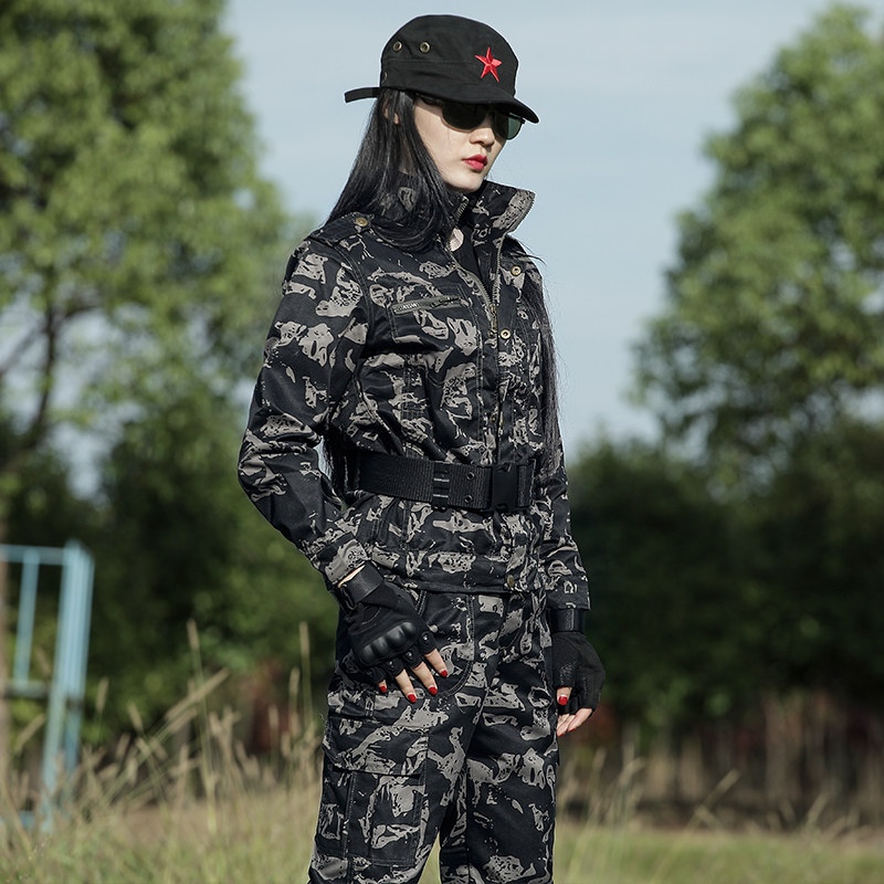 秋冬特种兵军装装作训服迷彩服套装军训服女军迷作训外套