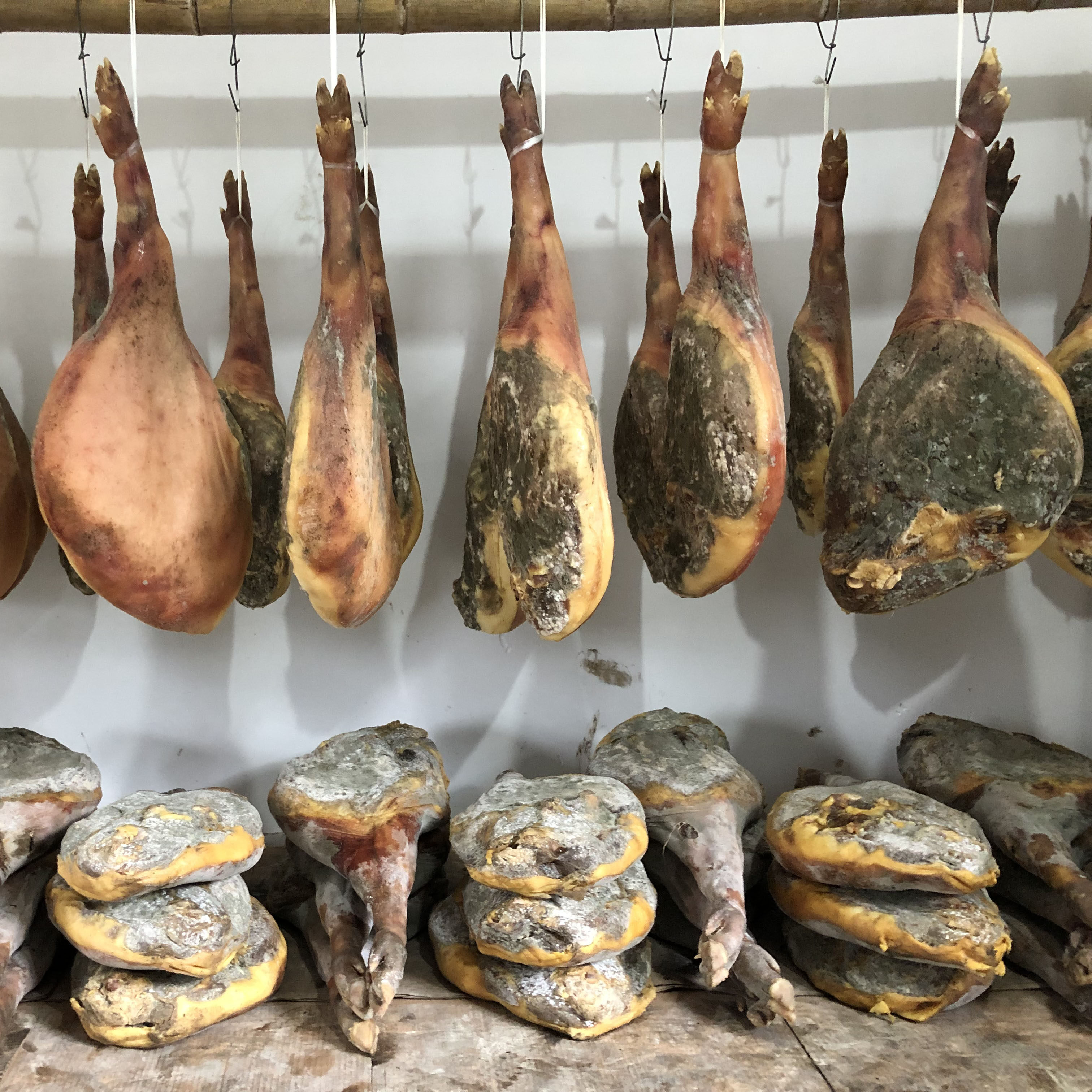 火腿农家开化金华烟熏净重腊肉陈年整腿浙江火腿